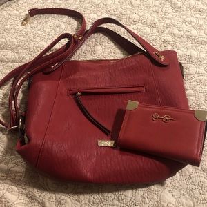 Jessica Simpson Roxanne Handbag in Burnt Sienna